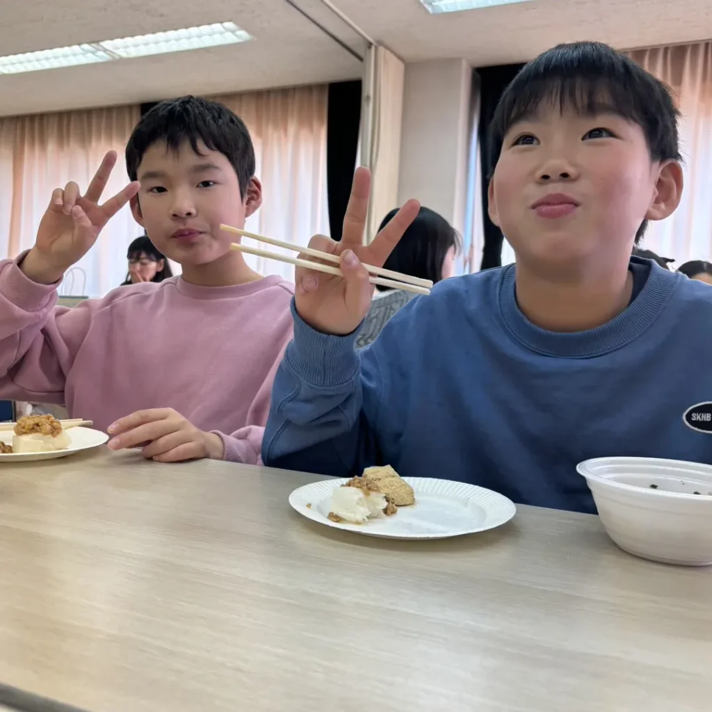 子ども食堂かえるのうた20250126_食事の様子